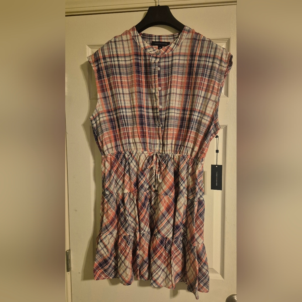 Tommy Hilfiger Multicolor Plaid Dress